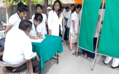 Health Camp Organized For Old Age Peoples